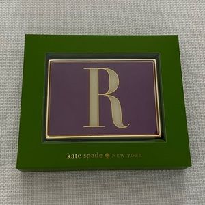 Kate Spade NY Lenox Personalized ID Holder Holder “R”